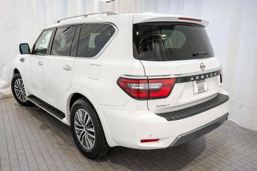 Aspen White Tricoat 2024 Nissan Armada SL 4WD