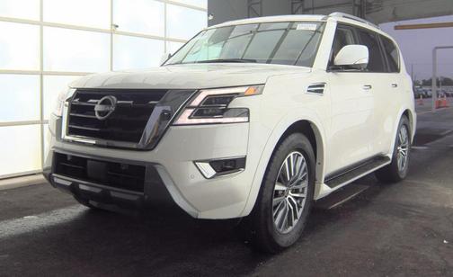 Aspen White Tricoat 2024 Nissan Armada SL 4WD
