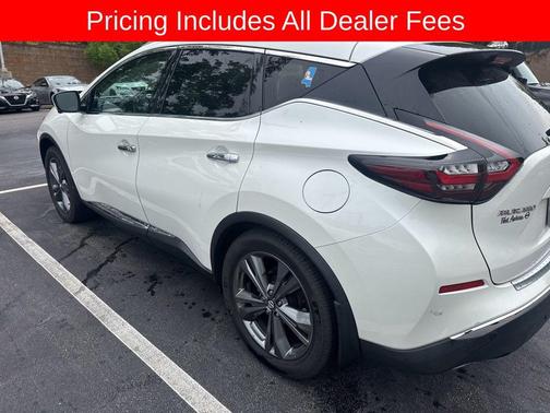 Pearl White Tricoat 2020 Nissan Murano Platinum Intelligent AWD