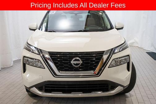 Pearl White Tricoat 2023 Nissan Rogue Platinum