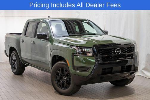 Tactical Green Metallic 2026 Nissan Frontier SV