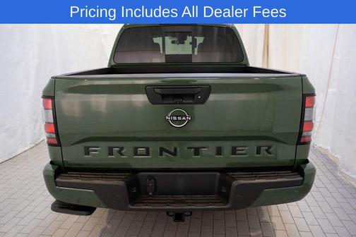 Tactical Green Metallic 2026 Nissan Frontier SV