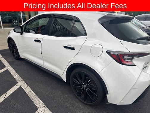 White 2022 Toyota Corolla SE