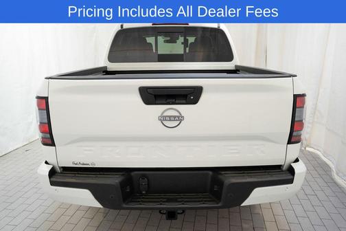 Glacier White 2026 Nissan Frontier SV