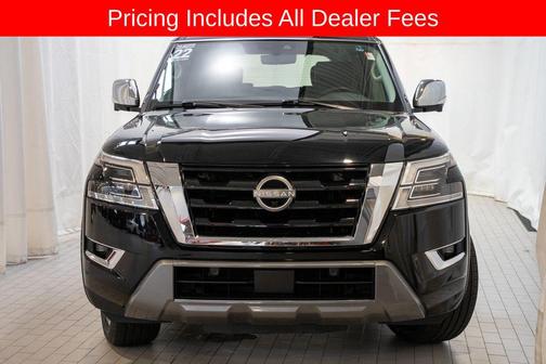 Super Black 2022 Nissan Armada Platinum 4WD