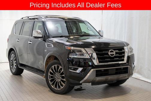 Super Black 2022 Nissan Armada Platinum 4WD