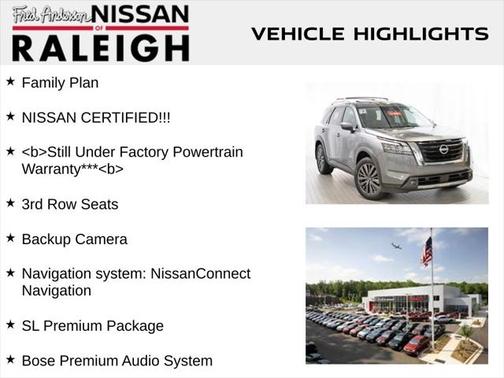2022 Nissan Pathfinder SL 2WD