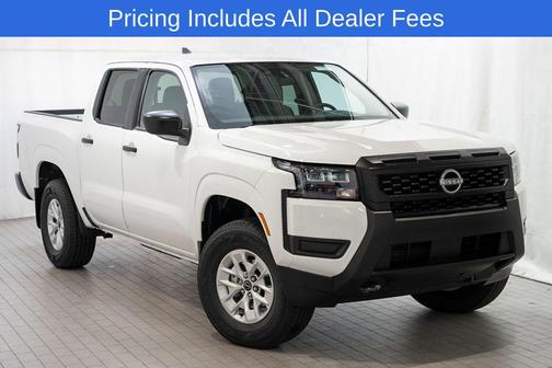 Glacier White 2026 Nissan Frontier S