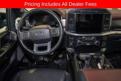 AGATE BLACK METALLIC 2023 Ford F-150 Lariat