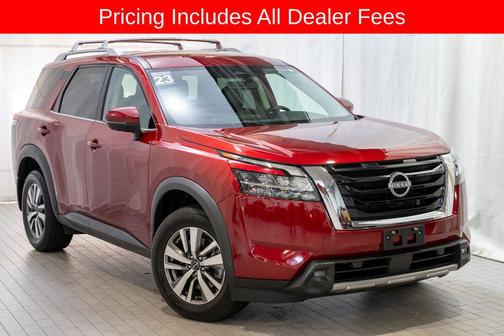 Scarlet Ember Tintcoat 2023 Nissan Pathfinder SL 4WD