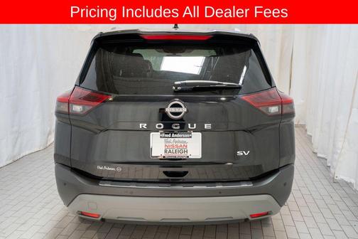 Super Black 2023 Nissan Rogue SV
