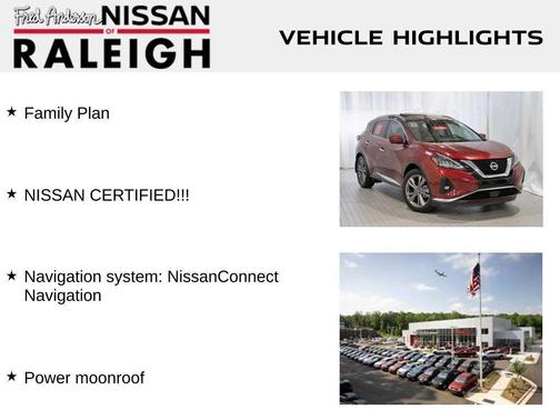 2022 Nissan Murano Platinum Intelligent AWD