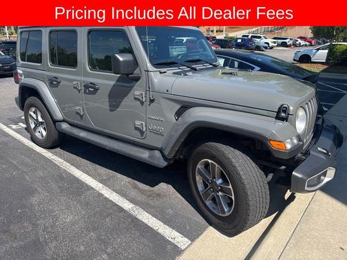 Sting-Gray Clearcoat 2022 Jeep Wrangler Unlimited Sahara