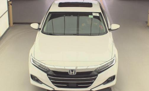 Platinum White Pearl 2022 Honda Accord Hybrid Touring
