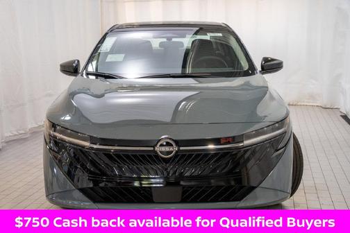Atlantic Gray Metallic/Super Black 2027 Nissan Sentra SR