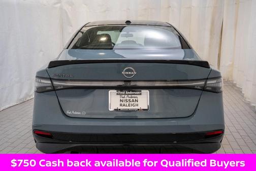 Atlantic Gray Metallic/Super Black 2027 Nissan Sentra SR
