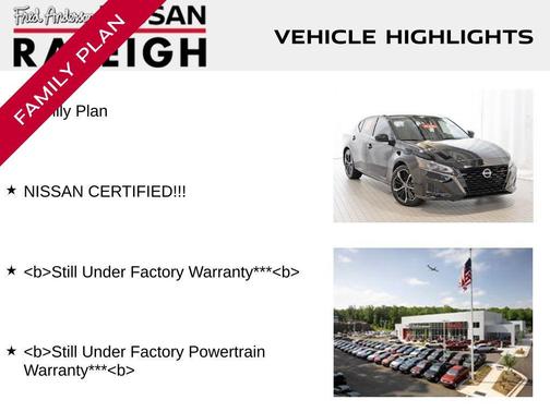 2024 Nissan Altima SR FWD