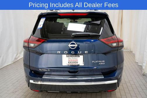 Deep Ocean Blue Pearl 2026 Nissan Rogue Platinum