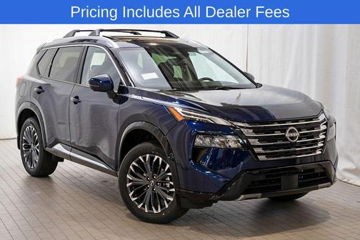 Deep Ocean Blue Pearl 2026 Nissan Rogue Platinum