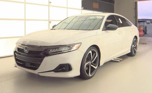 Platinum White Pearl 2021 Honda Accord Sport SE 1.5T