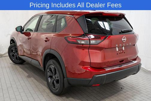 Scarlet Ember Tintcoat 2026 Nissan Rogue SV