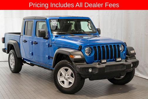 Hydro Blue Pearlcoat 2020 Jeep Gladiator Sport S