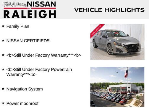 2023 Nissan Altima SR VC-Turbo FWD