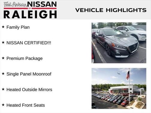 2020 Nissan Altima SR FWD