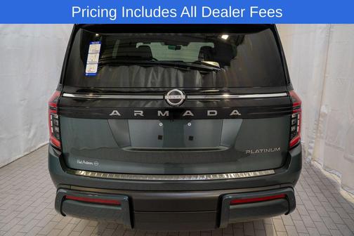 Super Black 2026 Nissan Armada Platinum