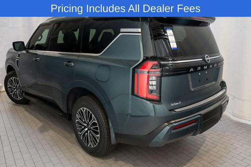Super Black 2026 Nissan Armada Platinum