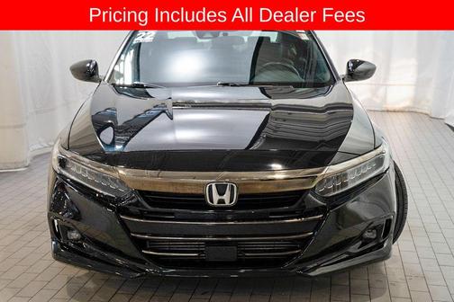 Crystal Black Pearl 2022 Honda Accord Sport 1.5T