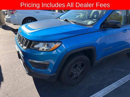 Laser Blue Pearlcoat 2018 Jeep Compass Sport