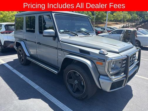 designo Magno Platinum (Matte Finish) 2018 Mercedes-Benz G-Class 4MATIC