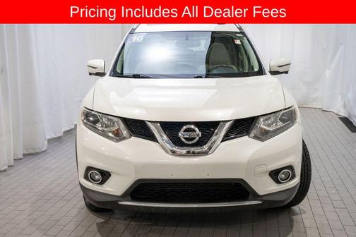 Pearl White 2016 Nissan Rogue SL