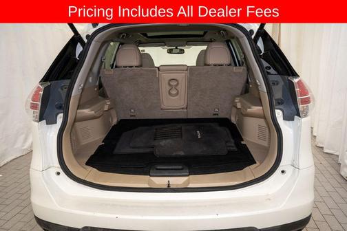 Pearl White 2016 Nissan Rogue SL