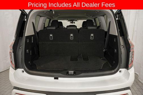 Aspen White Tricoat 2025 Nissan Armada SV 4WD