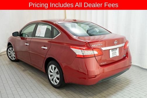 Red Brick 2013 Nissan Sentra SV