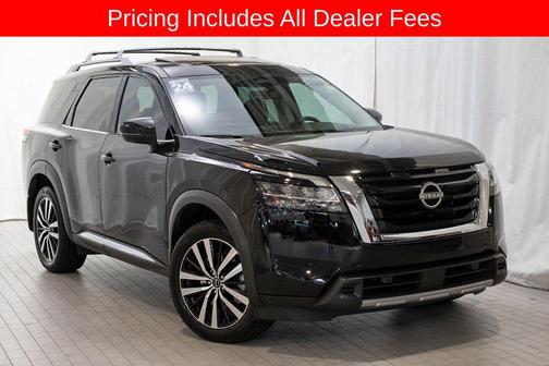 Super Black 2024 Nissan Pathfinder Platinum 4WD