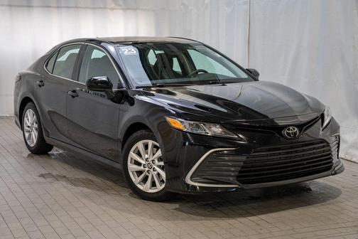 Midnight Black Metallic 2023 Toyota Camry LE