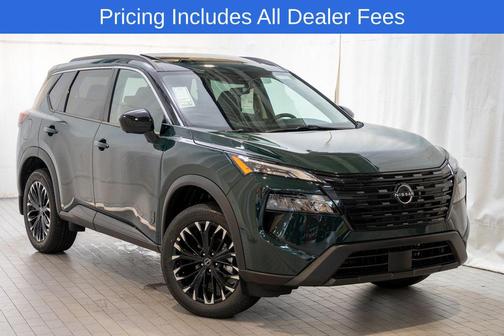 Obsidian Green 2026 Nissan Rogue Dark Armor