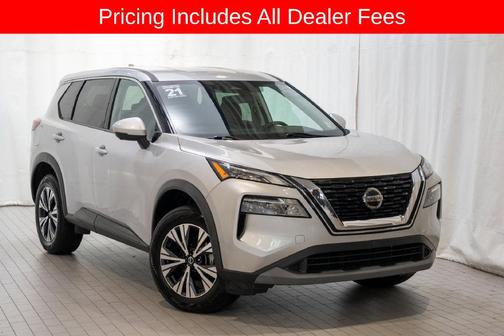 Brilliant Silver Metallic 2021 Nissan Rogue SV