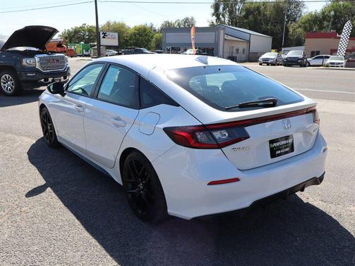 Platinum White Pearl 2023 Honda Civic Sport