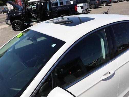 white 2016 Ford Fusion Titanium