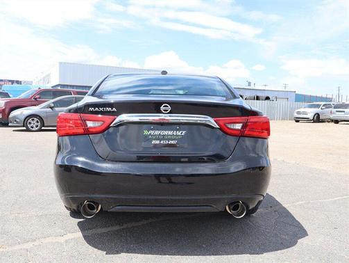 Super Black 2017 Nissan Maxima 3.5 SL