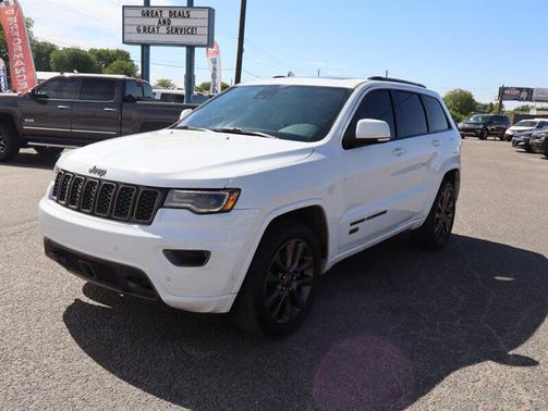 Bright White Clearcoat 2017 Jeep Grand Cherokee Limited