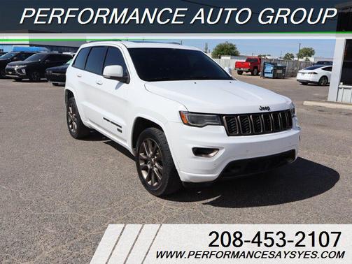 Bright White Clearcoat 2017 Jeep Grand Cherokee Limited