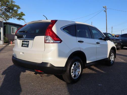 White Diamond Pearl 2013 Honda CR-V LX