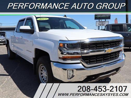 white 2017 Chevrolet Silverado 1500 1LT