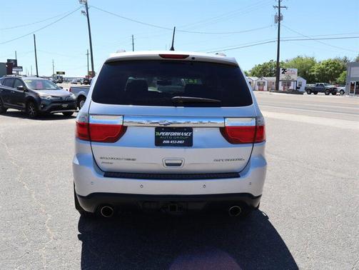 Bright Silver Metallic Clear Coat 2012 Dodge Durango Citadel