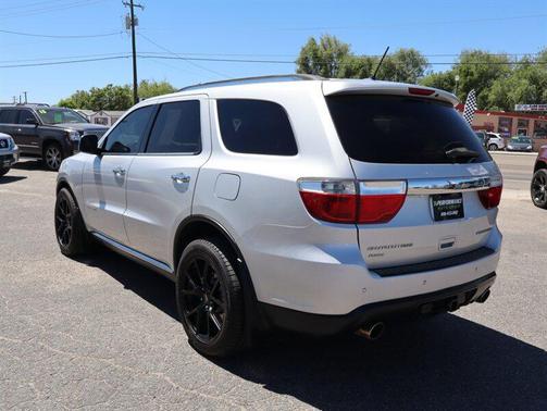 Bright Silver Metallic Clear Coat 2012 Dodge Durango Citadel